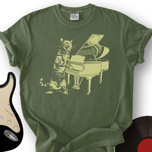 Cat Piano T-Shirt