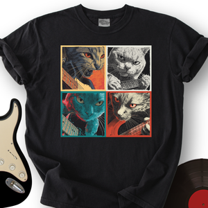 Cats With Guitars T-Shirt