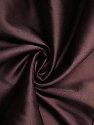 Satin Ruffled Mini Dress