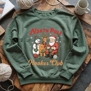 North Pole Crochet Club Sweatshirt