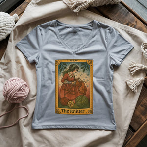 Knit Witch Lady V-neck