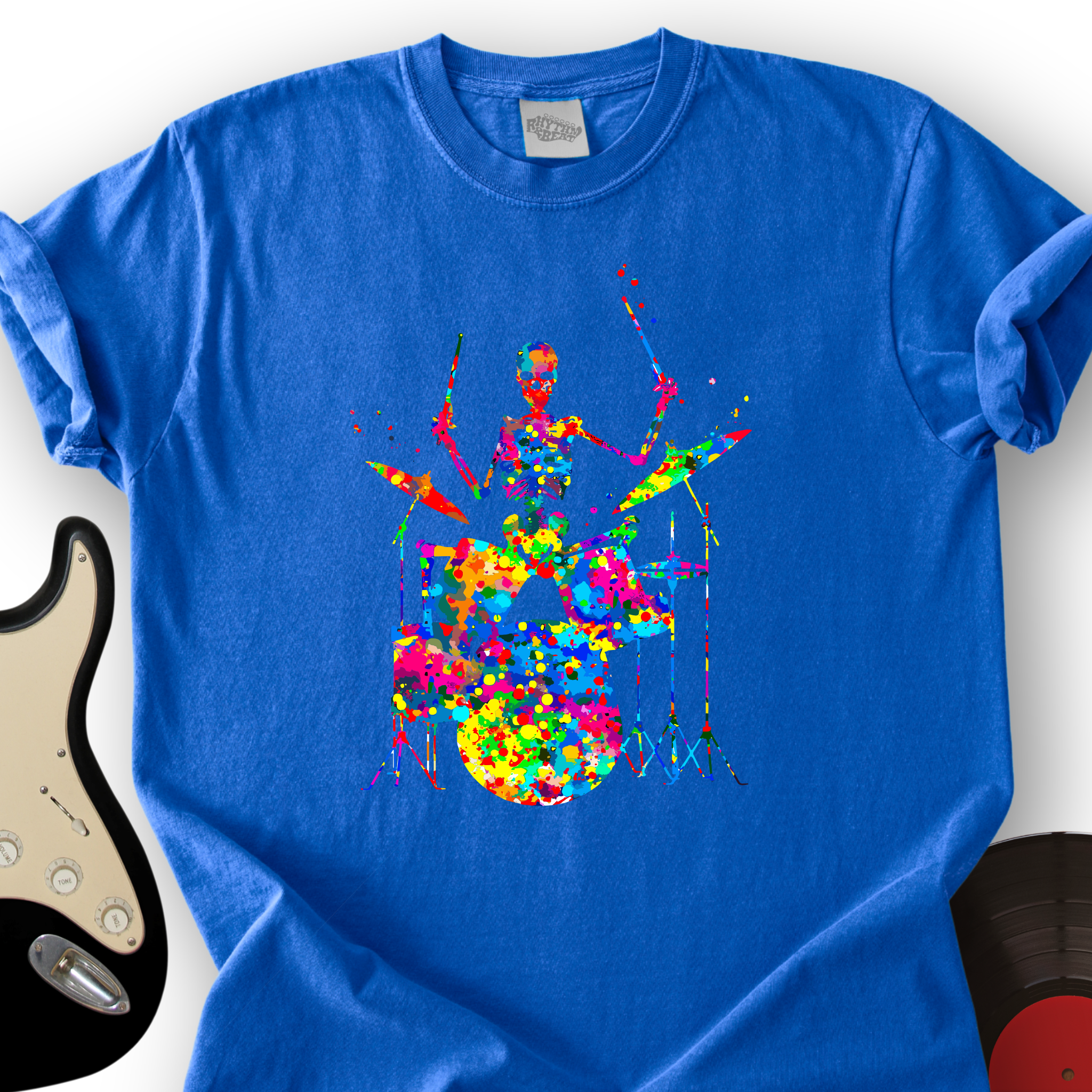 Colorful Souls Drummer T-Shirt