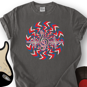 Heartbeat Music Note T-Shirt