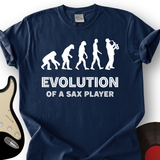 Evolution Of A Sax Player T-Shirt