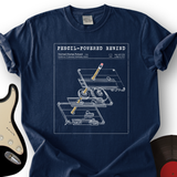 Cassette Rewind Diagram T-Shirt