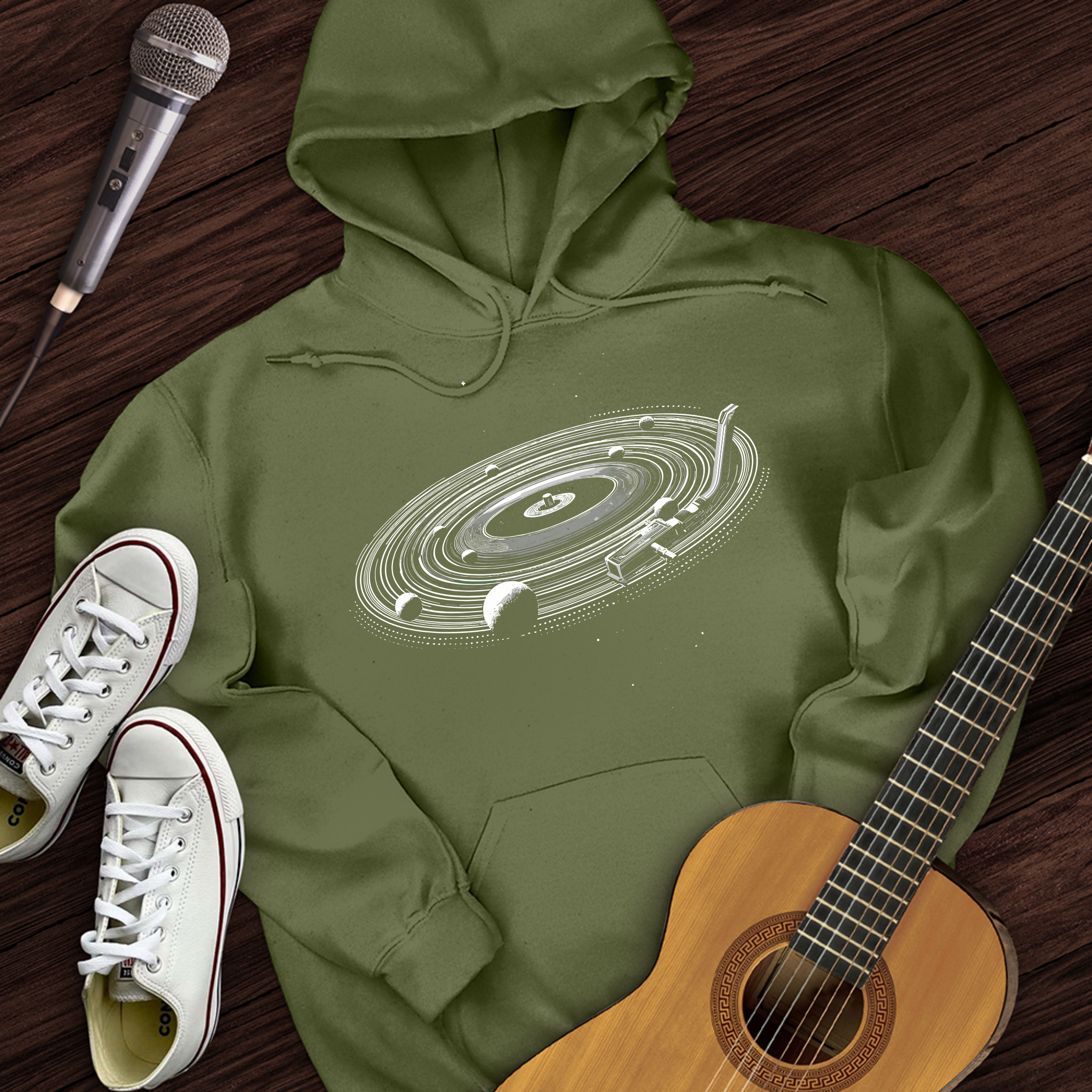 Galaxy Vinyl Hoodie