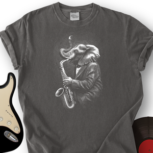 Elephant Saxophone T-Shirt