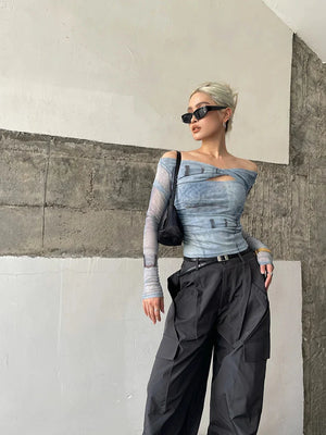 Acubi Mesh Top