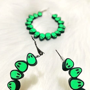 Alien Earrings