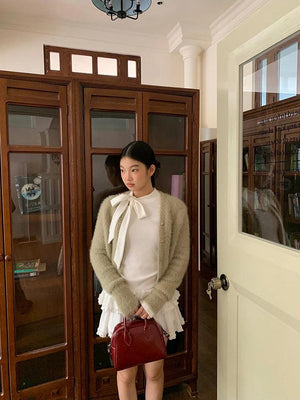 Coquette Bow Neck Blouse