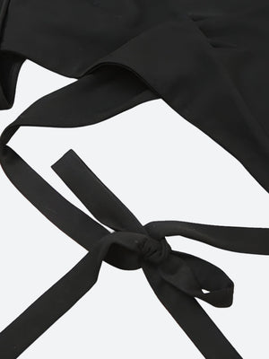 Cyberpunk Hooded Wrap Around Crop Top