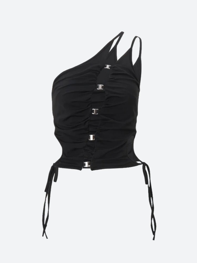 Cyberpunk One Shoulder Top