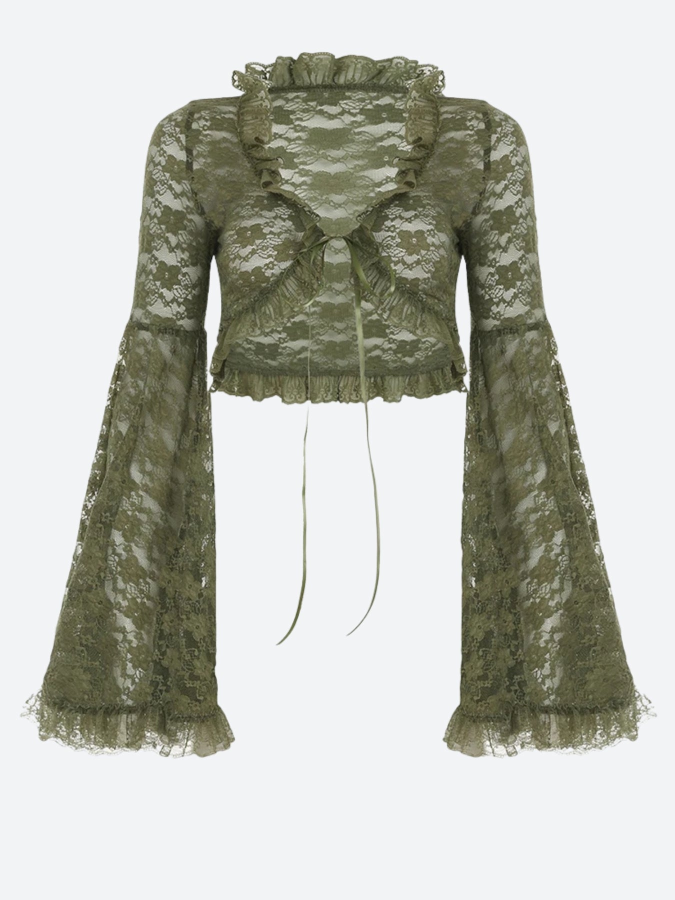 Fairy Grunge Bolero Crop Top