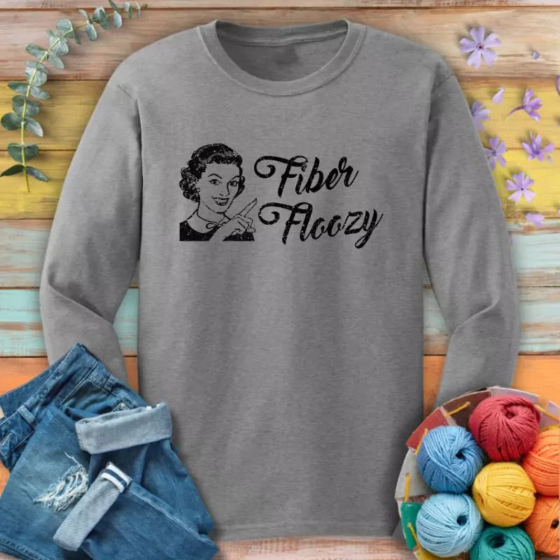 Fiber Floozy Long Sleeve T-shirt