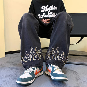 Flame Wide Leg Jeans