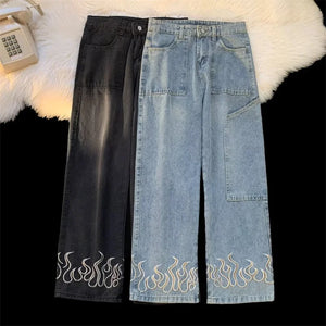 Flame Wide Leg Jeans