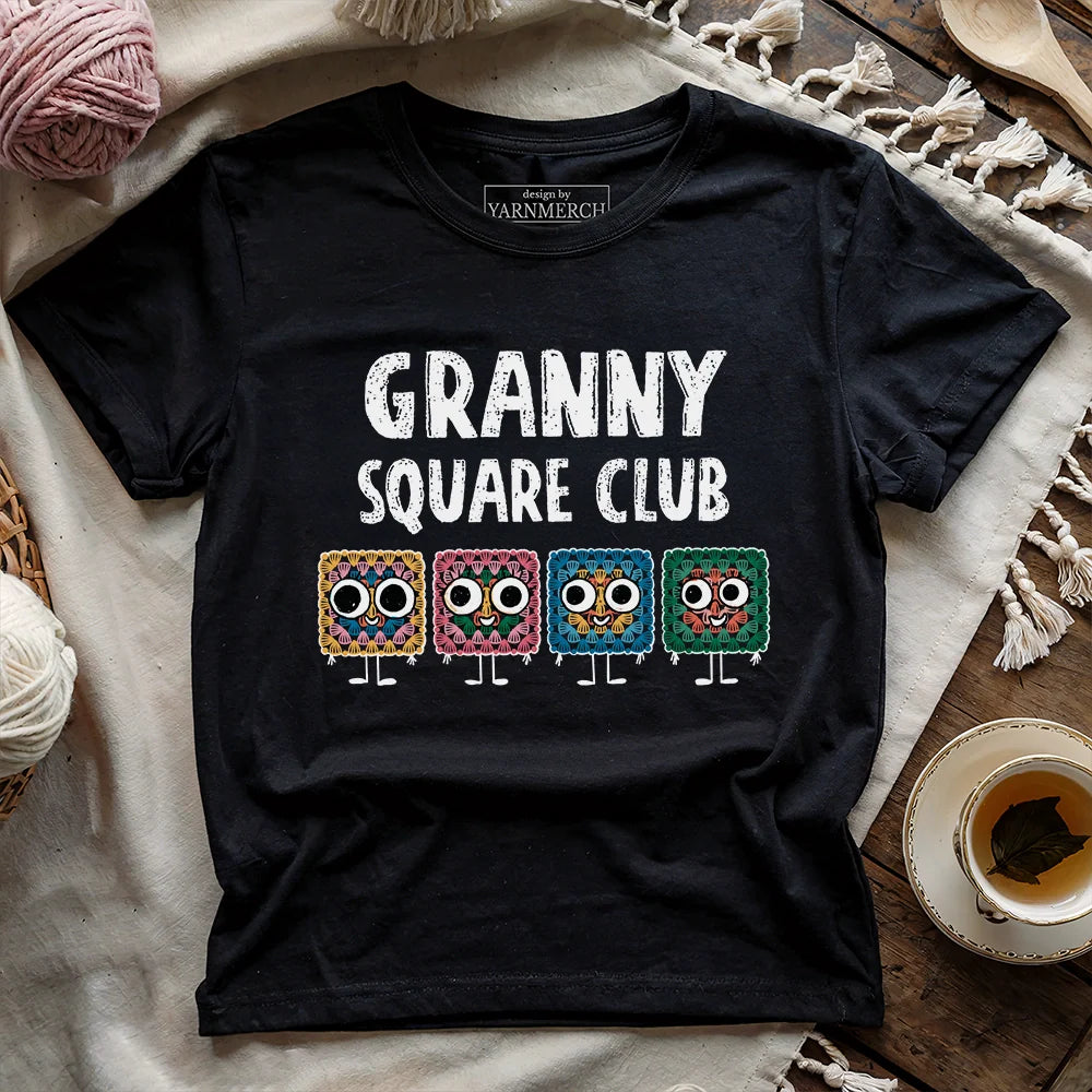 Granny Square Club T-shirt