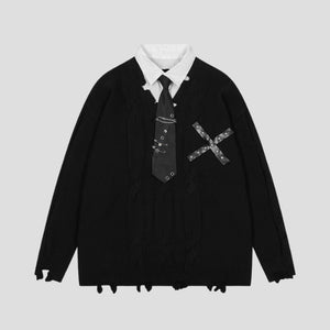 Grunge Academia Sweater