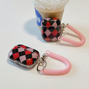 Grunge Argyle AirPods Case