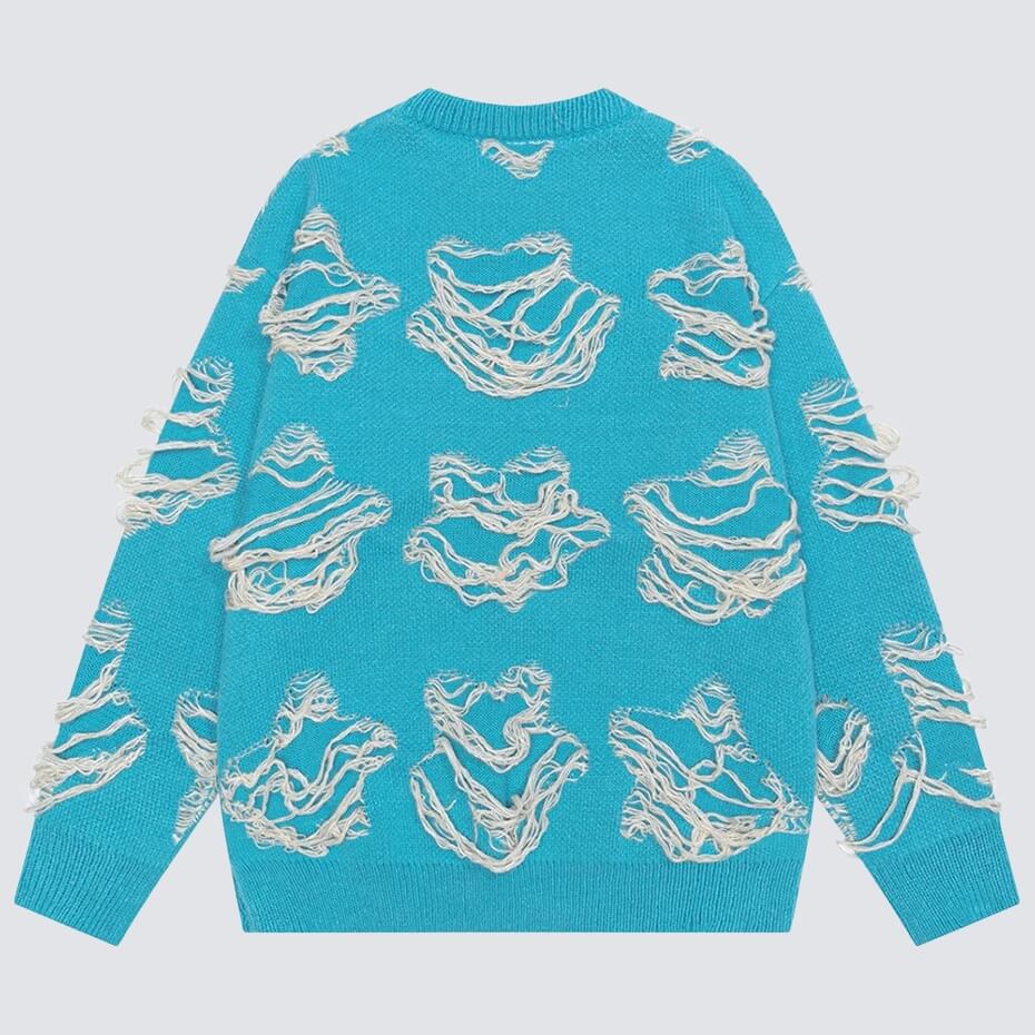 Grunge Distressed Sweater