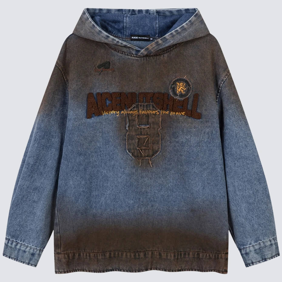 Grunge Washed Hoodie