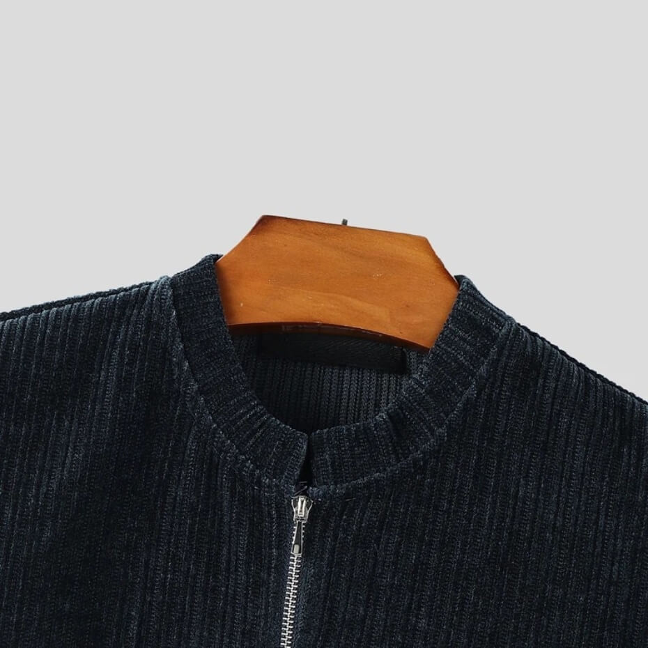 Half-Zip Knit Top