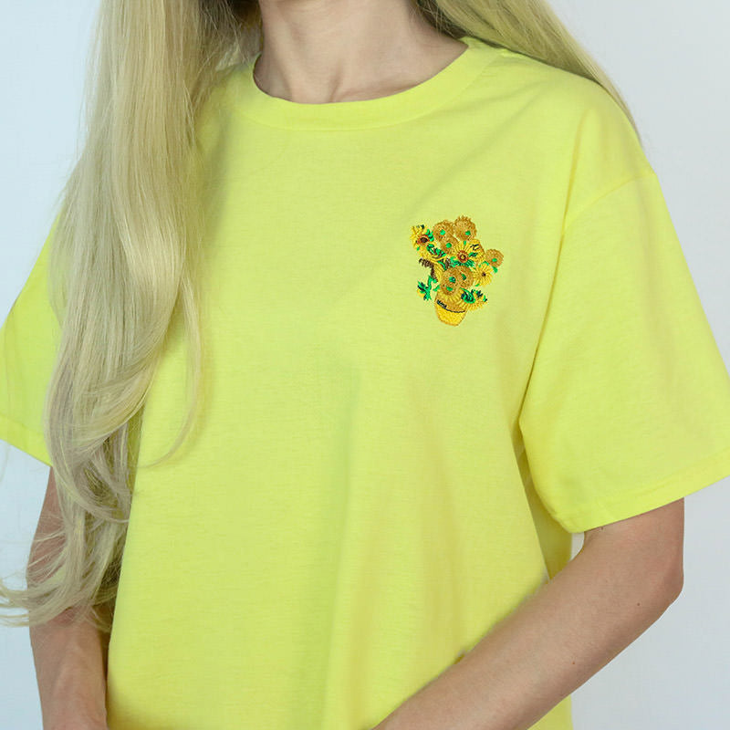 Van Gogh Sunflowers Tee