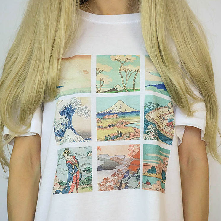 Katsushika Hokusai Tee