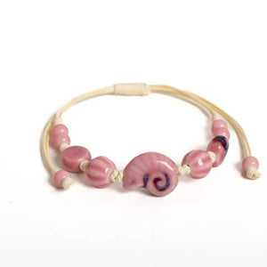 Mermaidcore Shell Bead Bracelet