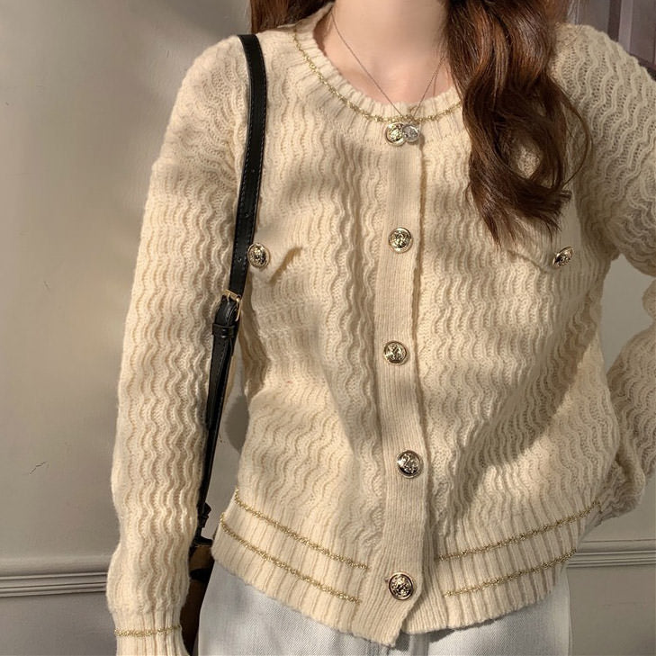 Old Money Aesthetic Cardigan