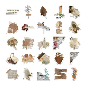 Soft Academia Sticker Pack