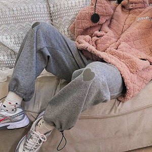 Soft Girl Heart Joggers
