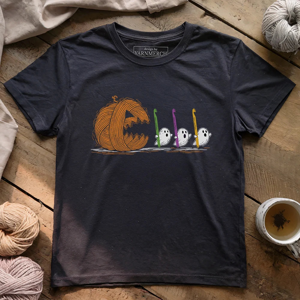Spooky Yarn Muncher T-shirt
