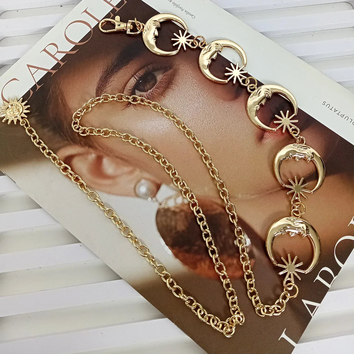 Sun & Moon Belly Chain