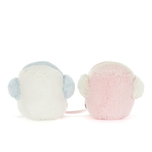 Pink and White Marshmallows Plush Toy