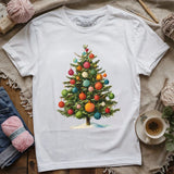 Yarn Christmas Tree T-shirt