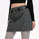 Madeleine Polka Dot Mini Skirt