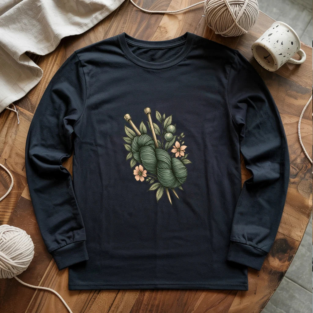 Botanical Yarn Long Sleeve T-shirt