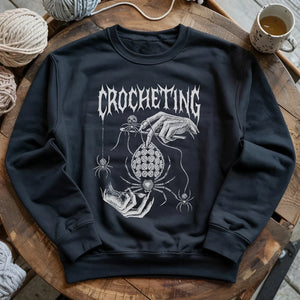 Gothic Crocheter Sweatshirt