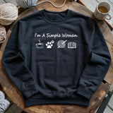 Simple Crocheter Sweatshirt