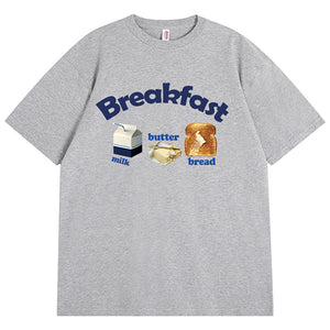 Breakfast Aesthetic Graphic T-Shirt