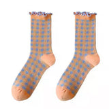 Candy Fairy Plaid Socks