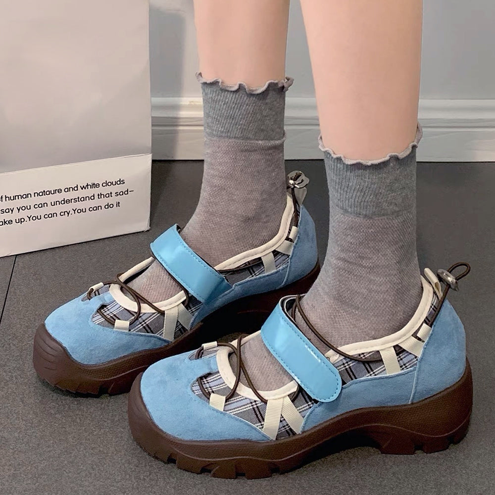 School Riot Platform Mary Janes