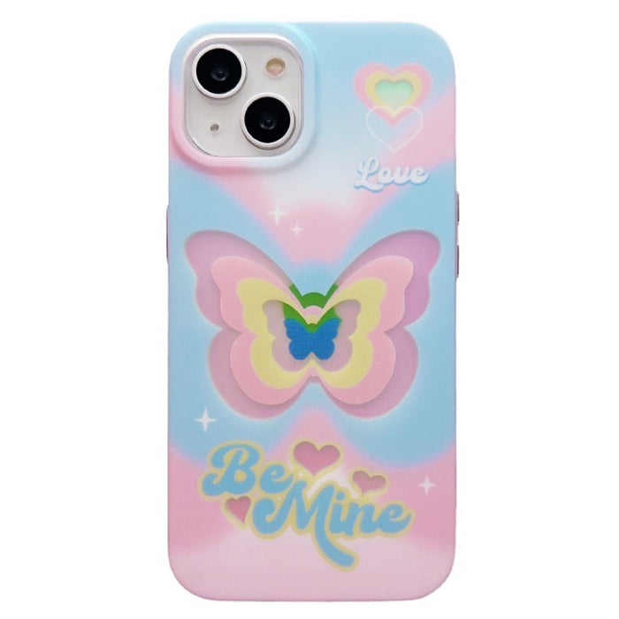 Be Mine Butterfly iPhone Case