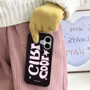 Cool Girl Aesthetic iPhone Case