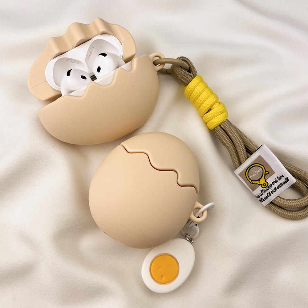 Cracked Egg AirPods Case
