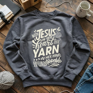 Jesus And Yarn Sweatshirt