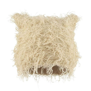 Distressed Cat Ear Beanie