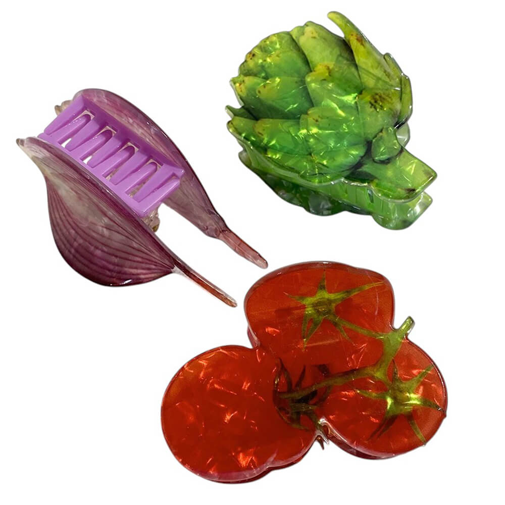 Farmers Market Hair Claw Clip