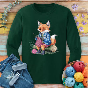 Foxtastic Knit Long Sleeve T-shirt